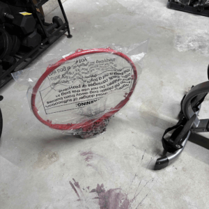 Heavy duty wall mount basketball hoop