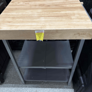 Folding Butcher Block Table